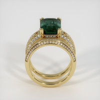 5.52 Ct. Sapphire Ring, 18K Yellow Gold 3
