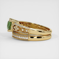 1.34 Ct. Sapphire Ring, 18K Yellow Gold 4