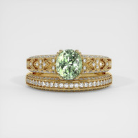 1.27 Ct. Sapphire Ring, 18K Yellow Gold 1