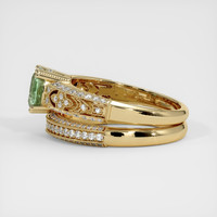 1.27 Ct. Sapphire Ring, 18K Yellow Gold 4