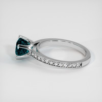 3.05 Ct. Sapphire Ring, 18K White Gold 4