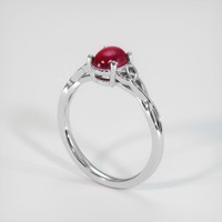 1.19 Ct. Ruby Ring, Platinum 950 2