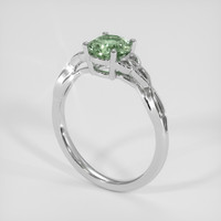 1.22 Ct. Green Sapphire Ring, Platinum 950 2
