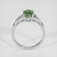 1.81 Ct. Green Sapphire Ring, Platinum 950 3