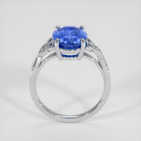 3.23 Ct. Blue Sapphire Ring, Platinum 950 3