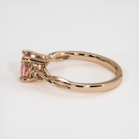 0.84 Ct. Pink Sapphire Ring, 14K Rose Gold 4