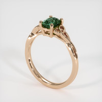 0.85 Ct. Sapphire Ring, 14K Rose Gold 2