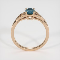 1.30 Ct. Sapphire Ring, 18K Rose Gold 3