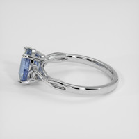 1.91 Ct. Bi Color Sapphire Ring, 14K White Gold 4