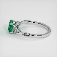 1.68 Ct. Emerald Ring, 18K White Gold 4