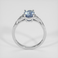 1.91 Ct. Bi Color Sapphire Ring, 18K White Gold 3