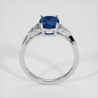 1.85 Ct. Blue Sapphire Ring, 18K White Gold 3