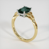 2.32 Ct. Gemstone Ring, 14K White & Yellow 2