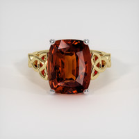 7.35 Ct. Gemstone Ring, 18K White & Yellow 1