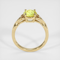 2.18 Ct. Bi Color Sapphire Ring, 10K Yellow Gold 3