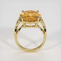 7.11 Ct. Yellow Citrine Ring, 10K Yellow Gold 3