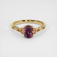 1.52 Ct. Bi Color Sapphire Ring, 14K Yellow Gold 1