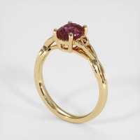 1.52 Ct. Bi Color Sapphire Ring, 14K Yellow Gold 2