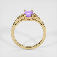 0.92 Ct. Sapphire Ring, 14K Yellow Gold 3