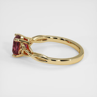 1.52 Ct. Bi Color Sapphire Ring, 18K Yellow Gold 4