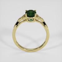 2.20 Ct. Green Sapphire Ring, 18K Yellow Gold 3