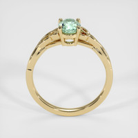 0.98 Ct. Sapphire Ring, 18K Yellow Gold 3