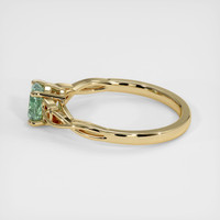 0.98 Ct. Sapphire Ring, 18K Yellow Gold 4