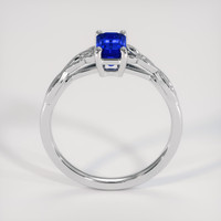 1.20 Ct. Blue Sapphire Ring, Platinum 950 3