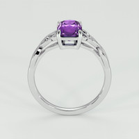 1.66 Ct. Bluish Purple Sapphire Ring, Platinum 950 3