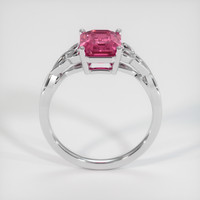 2.08 Ct. Pink Sapphire Ring, 14K White Gold 3