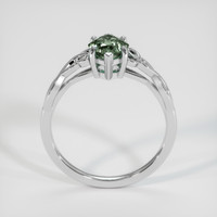 1.22 Ct. Green Sapphire Ring, 14K White Gold 3