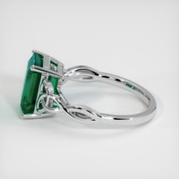 3.05 Ct. Emerald Ring, 18K White Gold 4