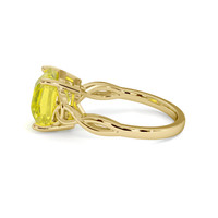 3.56 Ct. Sapphire Ring, 14K Yellow Gold 4