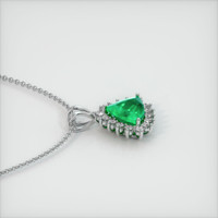 Emerald Pendant 2.32 Ct. 18K White Gold Preview
