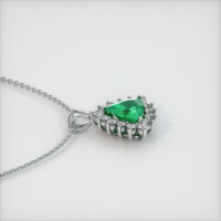 Emerald Pendant 1.54 Ct., 18K White Gold Preview