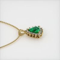 Emerald Pendant 1.53 Ct., 18K Yellow Gold Preview