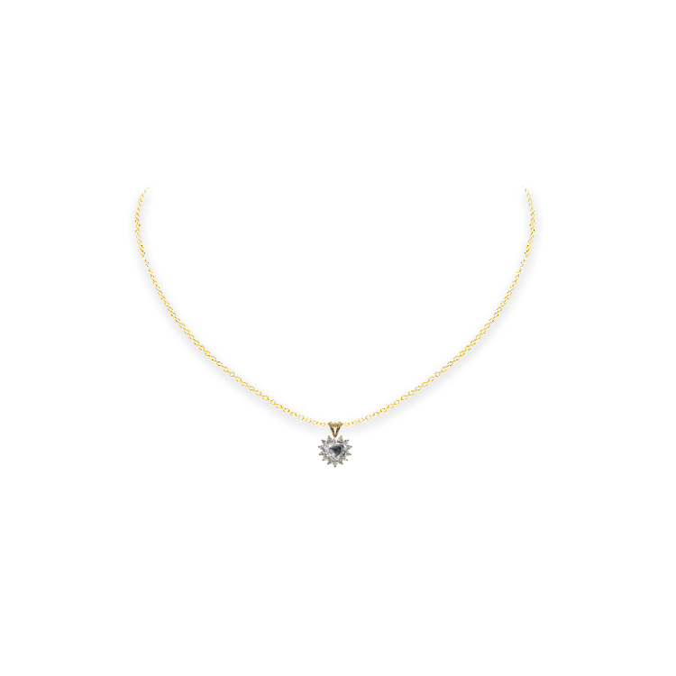 Jewelry image on model
