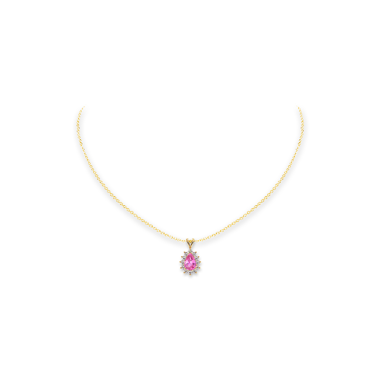 Jewelry image on model