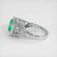 1.69 Ct. Emerald Ring, Platinum 950 4