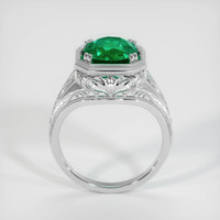 2.45 Ct. Emerald Ring, Platinum 950 3