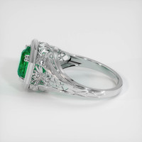 2.45 Ct. Emerald Ring, Platinum 950 4