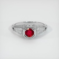 Ruby Ring 0.45 Ct., Platinum 950 Preview