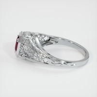 0.55 Ct. Ruby Ring, Platinum 950 4