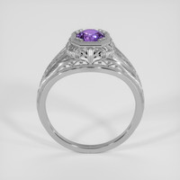 0.70 Ct. Purple Sapphire Ring, Platinum 950 3