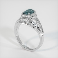 0.98 Ct. Sapphire Ring, Platinum 950 2