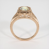 1.33 Ct. Bi Color Sapphire Ring, 14K Rose Gold 3