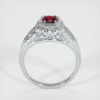 0.55 Ct. Ruby Ring, 14K White Gold 3