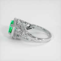 1.69 Ct. Emerald Ring, 18K White Gold 4