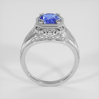 1.76 Ct. Blue Sapphire Ring, 18K White Gold 3