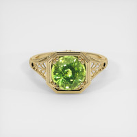 2.94 Ct. Sapphire Ring, 14K Yellow Gold 1